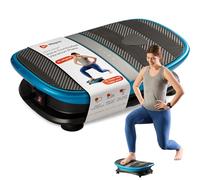 Lifepro - Placa vibratoria de Movimiento Vertical con Control de Voz para Drenaje linfático con Terapia de Calor - Plataforma Vibrante Curvada para relajación y recuperación Muscular