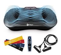 LifePro Waver - Máquina de Ejercicio con Placa de vibración para Entrenamiento de Cuerpo Completo, 99 Niveles de Velocidad, Bandas de Resistencia, Control Remoto, Fitness en casa y Plataforma de