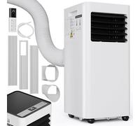 LIFERUN Aire Acondicionado Portatil, 9000 BTU, 2.6 kW, 4 en 1 Aire Acondicionado Móvil, Deshumidifica, Ventilador, sin Unidad Exterior, Silencioso, Modo Noche, Mando a Distancia, Temporizador, 31 m²