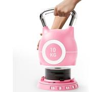 LIFERUN Bad Company - Juego de pesas rusas ajustables (7 en 1), color rosa | Dumbbells - Juego de mancuernas 7 en 1 para equipo de fitness, entrenamiento de fuerza, mancuernas y equipos deportivos