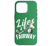Lifes A Fairway - Pelota de Golf Divertida con Cita de Golf para papá Carcasa para iPhone 16 Pro