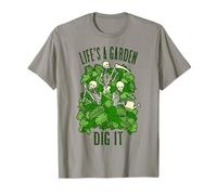 Life'S A Garden Dig It Jardinero esquelético de jardinería Divertido Camiseta