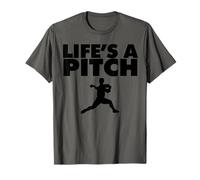 Life'S a Pitch Funny Baseball Pitcher Life'S a Pitch Camiseta