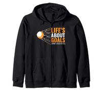 Lifes About Goals Waterpolo Accesorios de ropa Waterpolo Sudadera con Capucha