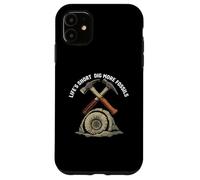 Life's Short Dig More Fossils Paleontology Hunter Geologist Carcasa para iPhone 11