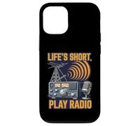 Life'S Short Play Radio Ham Amateur Operator Carcasa para iPhone 12/12 Pro