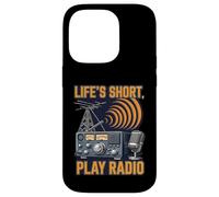 Life'S Short Play Radio Ham Amateur Operator Carcasa para iPhone 14 Pro