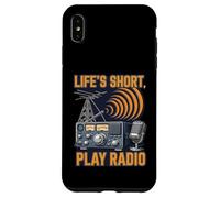 Life'S Short Play Radio Ham Amateur Operator Carcasa para iPhone XS MAX