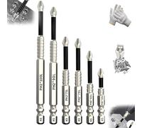 Lifesparking Drill Bits, Anti-Slip Magnetic Electric Screwdriver Set, Strong Magnetic Durability Screwdriver Drill Bit Set, Universal Electric Anti, 25-50-65-70-90-150mm (1pcs)