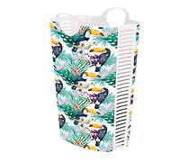 LifeStory SP Berner - Cesto Colada | Cubo de Almacenamiento para el Hogar - 58 l de Capacidad, Diseño Tucan