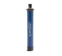 LifeStraw Filtro de agua personal para senderismo, camping, viajes y preparación para emergencias, color azul marino