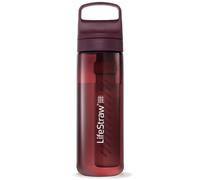LifeStraw Go Series - Botella con filtro de agua. Filtra bacterias, parasitos y microplasticos. 650 ml