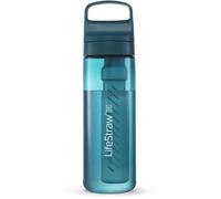 LifeStraw Go Series - Botella con filtro de agua. Filtra bacterias, parasitos y microplasticos. 650 ml