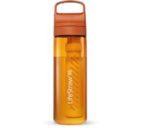 LifeStraw Go Series - Botella con filtro de agua. Filtra bacterias, parasitos y microplasticos. 650 ml