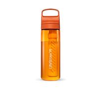 LifeStraw Go Series - Botella con filtro de agua. Filtra bacterias, parasitos y microplasticos. 650 ml
