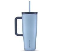 LifeStraw Go Series - Vaso de filtro de agua de acero inoxidable con aislamiento de doble pared de 24 onzas, diseñado para el uso diario, elimina bacterias, parásitos, microplásticos y mejora el sabor