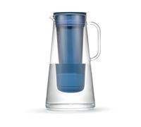 LifeStraw Home - Jarra con filtro de agua, 10 tazas, azul tormenta, sin BPA, diseñada para la protección diaria contra bacterias, parásitos, microplásticos, plomo, mercurio, PFAS y una variedad de