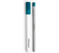 LifeStraw Sip - Paja filtrante reutilizable de acero inoxidable con estuche, elimina microplásticos, bacterias y parásitos para viajes y uso diario, Laguna Teal