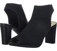LifeStride Alita, Sandalia con talón Mujer, Negro, 39.5 EU
