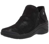 LifeStride BZees Women's Domino Ankle Boot, Black Fabric, 8