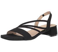 LifeStride Joy 2 Strappy Sandal, Sandalia con talón Mujer, Black, 38.5 EU