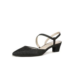 LifeStride Minimalist Pump, Bomba Mujer, Negro Brillante, 37.5 EU