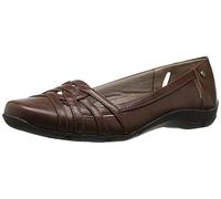 LifeStride Mujeres Diverse Punta Cerrada Zapato Bajo de Metedera, Darktan, Talla 7