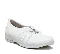LifeStride Niche Slip on, Zapatos Tipo Ballet Mujer, Blanco Brillante, 40 EU
