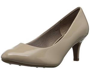 LifeStride Parigi Mujer Crema Grande Tacones Zapatos Talla Nuevo EU 38