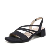 LifeStride Sandalia de tacón Joy 2 para mujer, azul marino, 38 EU