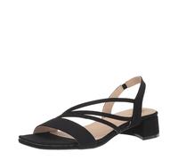 LifeStride Sandalia Joy 2 de tacón para mujer, negro, talla 5.5, Black, 38.5 EU
