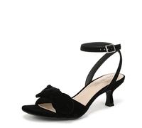 LifeStride Sandalias de tiras Nola, Negro Terciopelo, 42 EU