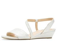 LifeStride Sandalias YasmineWedge para mujer, Plata 1, 11 Wide
