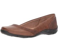 LifeStride Women's Deja VU Casual Flat Ballet, Tan, 6 UK Wide