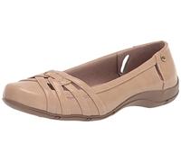 LifeStride Women's Diverse Flat Tender Taupe 10 W US