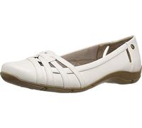 LifeStride Women's Diverse Flat, White Sand, 8 M US