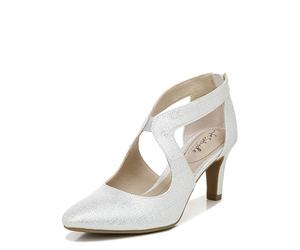 LifeStride Women's Giovanna 2 Pump, 4.5 UK, Silver, 7.5 Wide