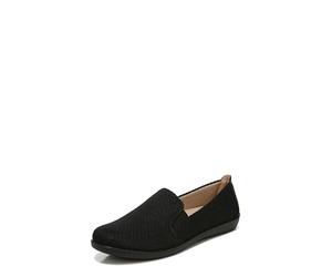 LifeStride Womens Next Level Sneaker, True Black, 5.5 US