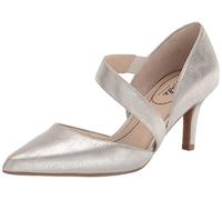 LifeStride Women's Suki Pump, Silver, 9 Wide