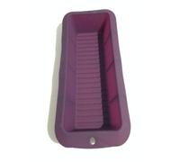Lifestyle - Molde para tartas (silicona, 30 x 10,5 x 6 cm), color morado