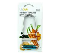 Lifestyle Pelador de patatas, acero inoxidable, 11,5 x 6,5 x 1,4 cm