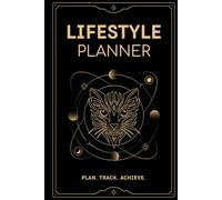 Lifestyle Planner: All in One Journal with Mood, Habit, Fitness & Goal Trackers (6-Month Edition)