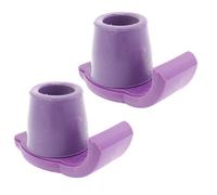 Lifeswonderful - 2x Esquís Deslizantes de Plastico para Andadores Zimmer (Morado, 25mm)