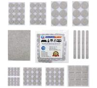 Lifeswonderful - Deslizadores De Fieltro Autoadhesivos - 106 Piezas En Tamaños Surtidos - Proteger El Suelo - para Mesas, Sillas, Sofás, Muebles
