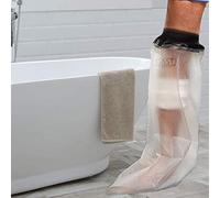 Lifeswonderful - Protector Impermeable Reutilizable para Cubrir el Yeso, Escayola o el Vendaje (Pierna Adulta, Media Longitud)