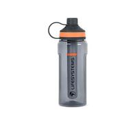 Lifesystems Botella purificadora con filtro de agua para viajes y uso diario, elimina virus, bacterias, productos químicos y microplásticos, 1 litro
