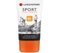 LifeSystems Sport SPF50+ Crema Solar, 100ml 100 ml White/Orange