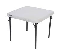 Mesa baja plegable infantil crema Lifetime 61x61x53,5 cm