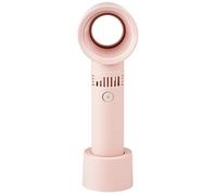 Lifetime Air Mini Ventilador sin Hojas de 3 Niveles - Ventilador USB Recargable - Ventilador de Mesa pequeño y portátil - Ventilador silencioso para Oficina y hogar - Pequeño Ventilador Compacto