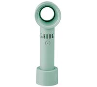 Lifetime Air Mini Ventilador sin Hojas de 3 Niveles - Ventilador USB Recargable - Ventilador de Mesa pequeño y portátil - Ventilador silencioso para Oficina y hogar - Pequeño Ventilador Compacto